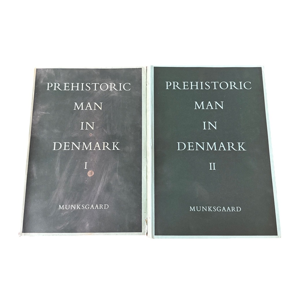 Kurt Broste / Prehistoric Man in Denmark Study in Physical Anthropology I & II